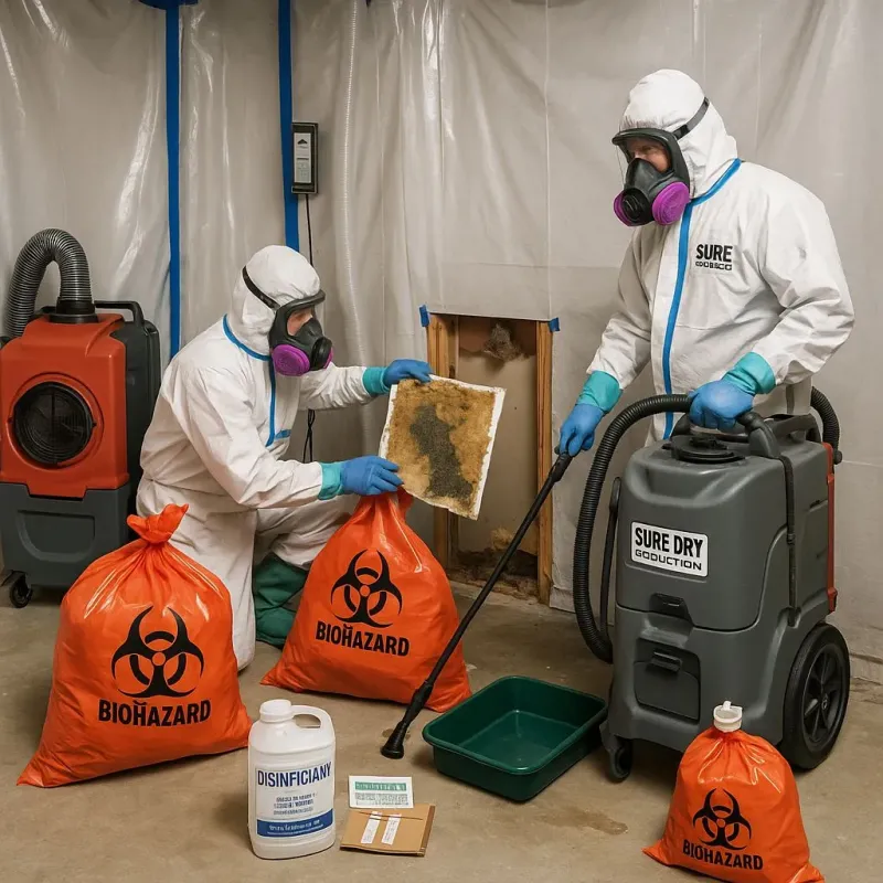 Contaminated Water Handling Protocols process in Terrytown, LA