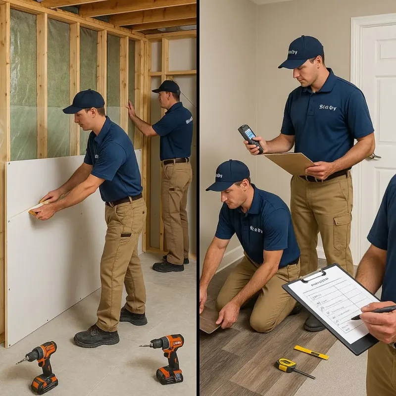 Repairs and Reconstruction process in Terrytown, LA