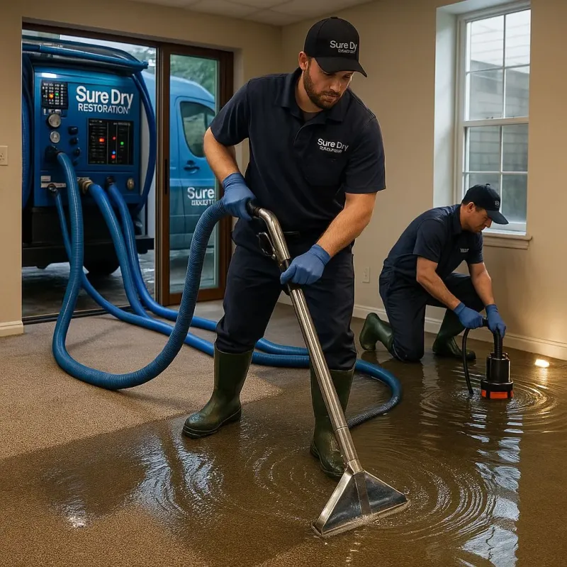 Water Extraction and Removal process in Terrytown, LA